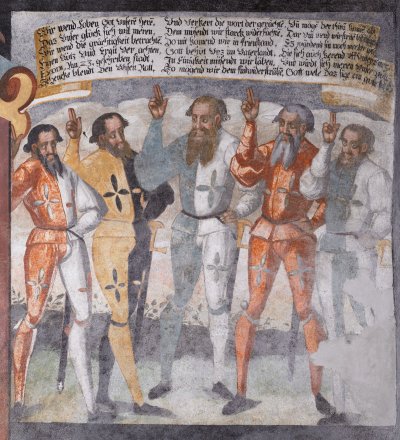 Malerei in der Trunkstube