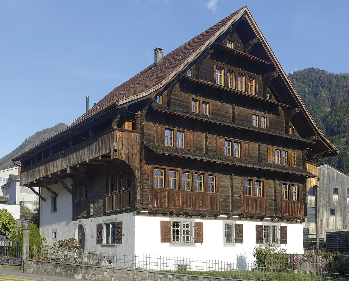 Planzerhaus, Westansicht